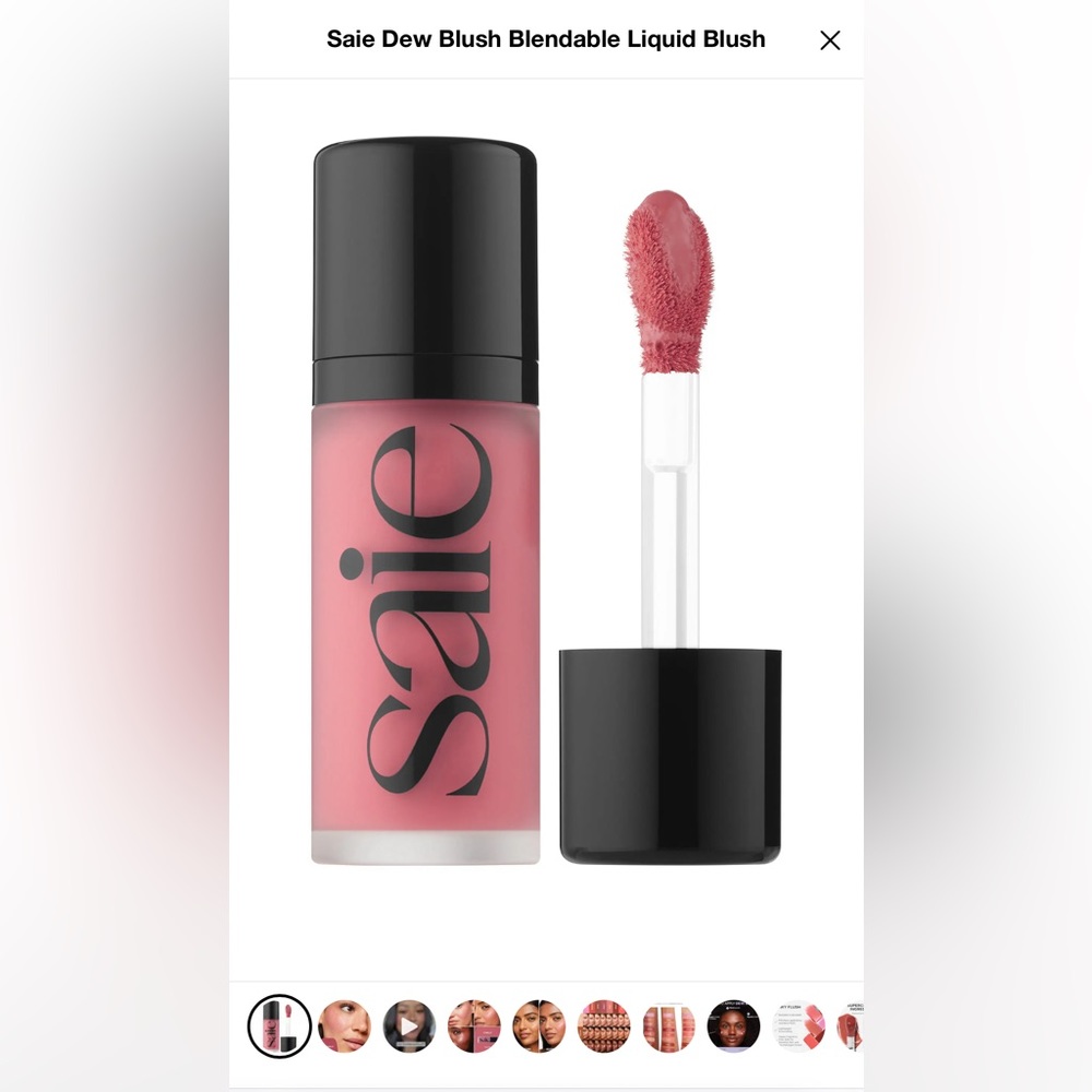 Saie Dew Blush Blendable Liquid Blush